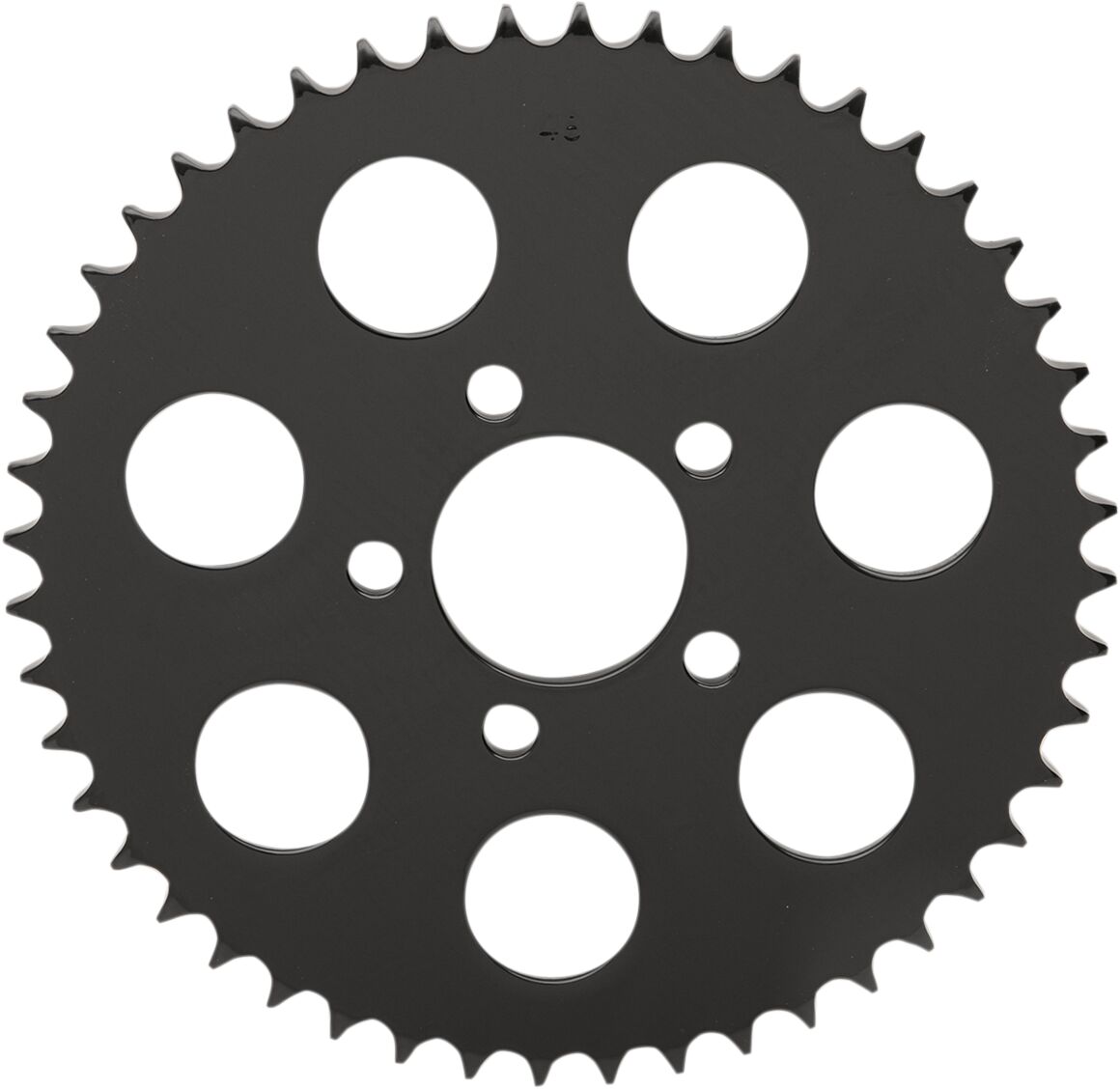 Drag Specialties Sprocket Rear Wheel 48 T Flat Gloss Black Steel Rear Sprockets Drag Specialties