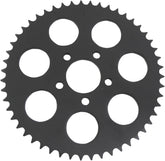 Drag Specialties Sprocket Rear Wheel 51 T Flat Gloss Black Steel Rear Sprockets Drag Specialties
