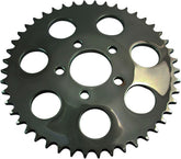 Drag Specialties Sprocket Rear Wheel 48 T Dish Gloss Black Steel Rear Sprockets Drag Specialties