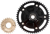 Trask Performance 25-54 Tooth Trask FL Cush Drive Conversion Kit, Black - 09-24 Touring Chain Conversion Rear Sprockets Trask Performance