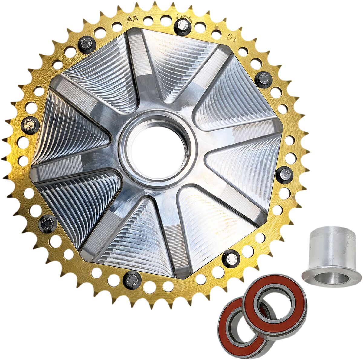 Alloy Art Sprocket Cush Dr Mach51 Gd REAR SPROCKETS - STEEL TYPE Alloy Art