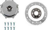 Drag Specialties Conversion Sprocket Kit Chrome Drive Chain & Sprocket Kits Drag Specialties