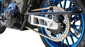 Arlen Ness Jagged Cush Drive Chain Conversion Kit 57 Tooth, Black - 09+ Touring Steel Rear Sprockets Arlen Ness