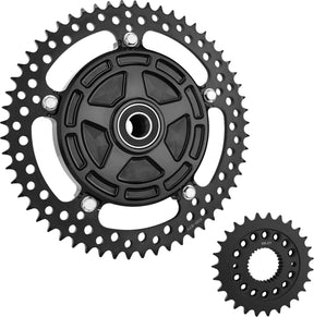 Arlen Ness Chain Drive Kit Jagged Flt 0 REAR SPROCKETS - STEEL TYPE Arlen Ness
