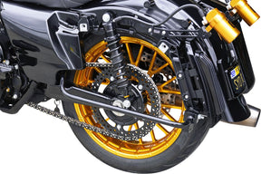 Arlen Ness Chain Drive Kit Jagged Flt 0 REAR SPROCKETS - STEEL TYPE Arlen Ness