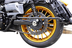 Arlen Ness Chain Drive Kit Jagged Flt 0 REAR SPROCKETS - STEEL TYPE Arlen Ness