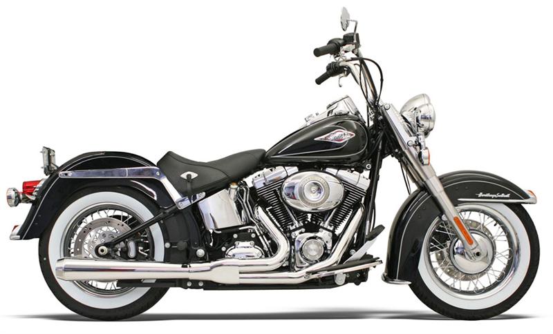 Road Rage 2:1 Touring Exhaust System - Softail