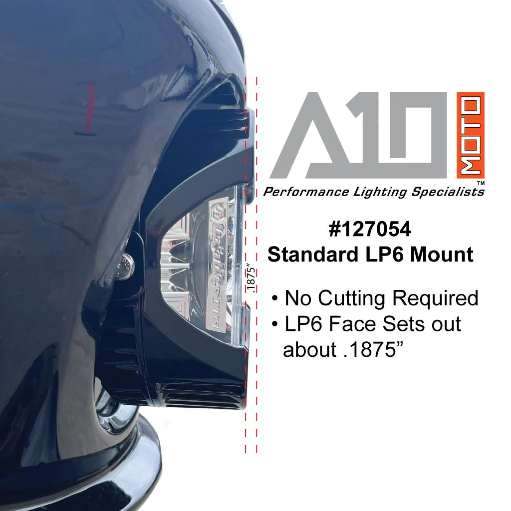 A10 Moto Low Rider St Lp6 Headlight No Cutting Bracket Combo Kit A10 Moto
