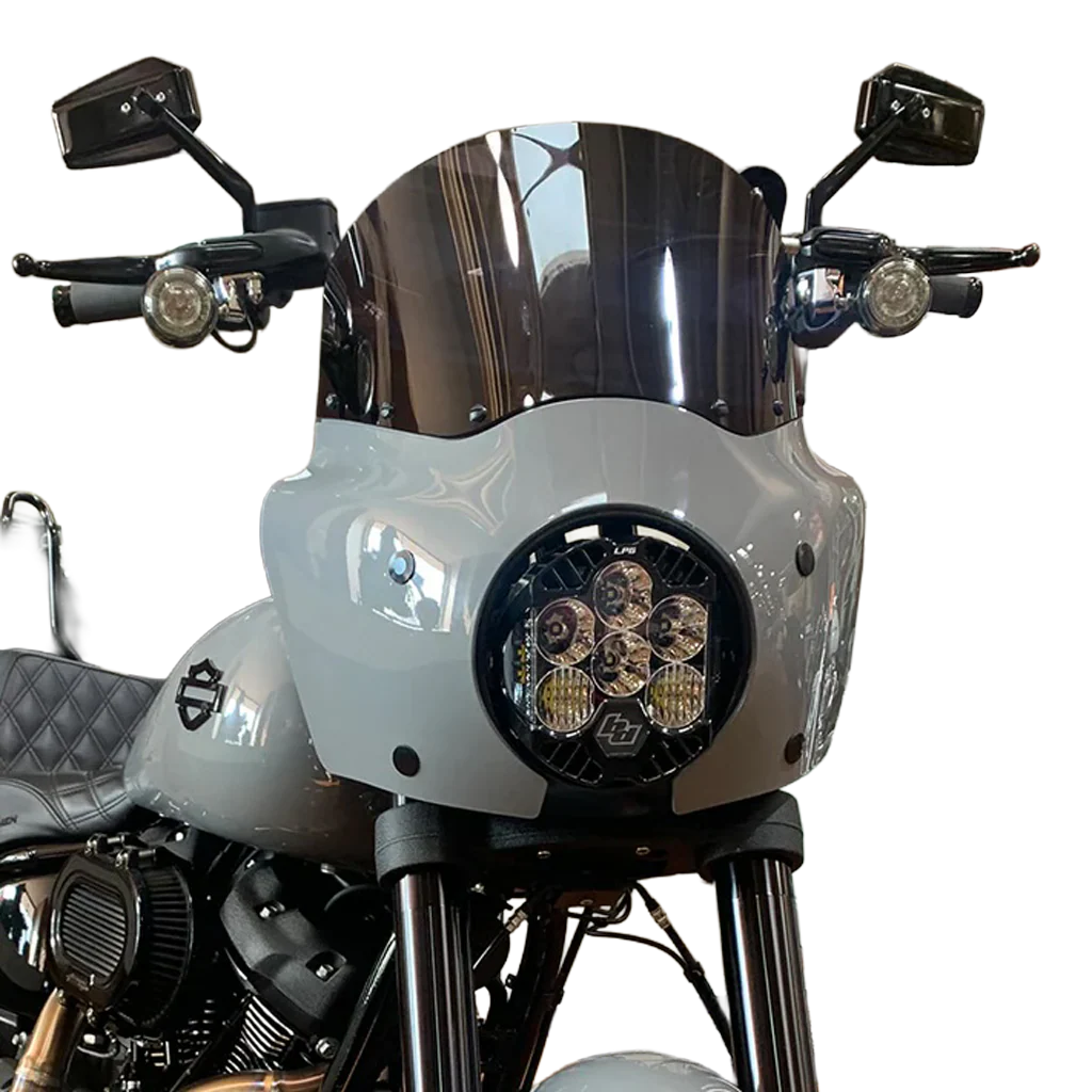 A10 Moto Universal 3.5" Lp6 Memphis Shades Road Warrior Lighting Combo Kit A10 Moto Metripac White Driving Combo LP6 Single Light