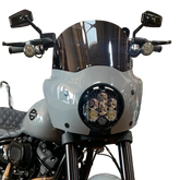 A10 Moto Universal 3.5" Lp6 Memphis Shades Road Warrior Lighting Combo Kit A10 Moto Metripac White Driving Combo LP6 Single Light