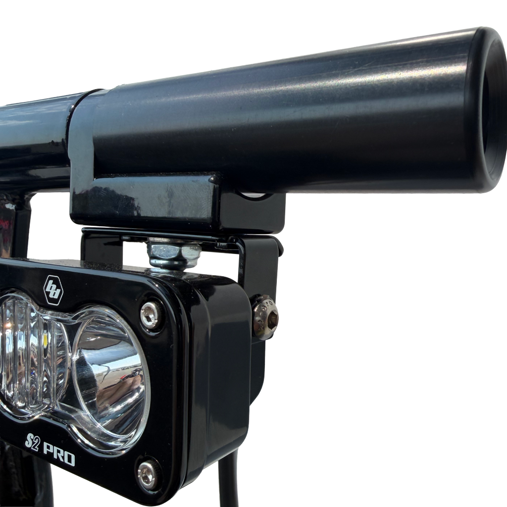 A10 Moto Squadron 2.0 / S2 Low Profile Light Mounts - Crash Bars & A10 Kits Auxiliary Light Mount A10 Moto