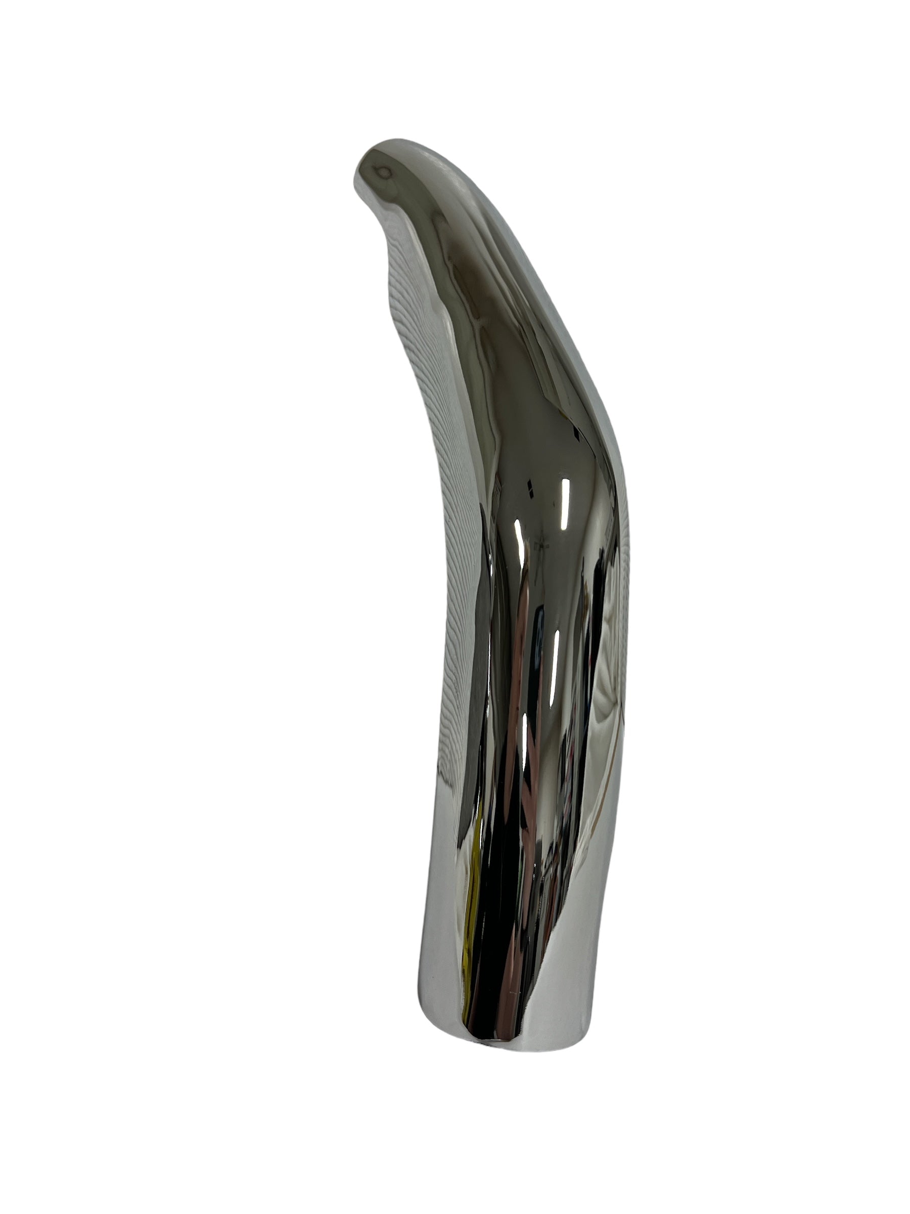 Thunderheader 1276 Top Front Heat Shield 14″, Chrome - Fits 1073X, 1074X Exhaust Heat Shield Thunderheader