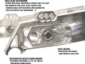 Alloy Art "The Swinger" Swingarm - 09+ Touring Swingarms Alloy Art