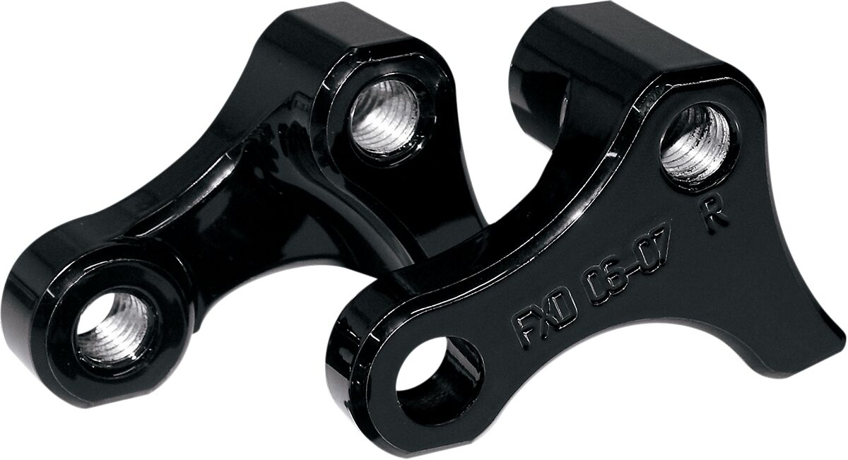 La Choppers 1" Rear Lowering Kit Black Hd Rear Wheel Lowering Lift Kits La Choppers