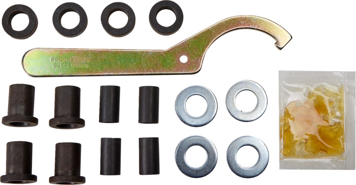 Progressive Suspension 412 Series American Tuned Gas Shocks Black 12.5" Progressive Suspension