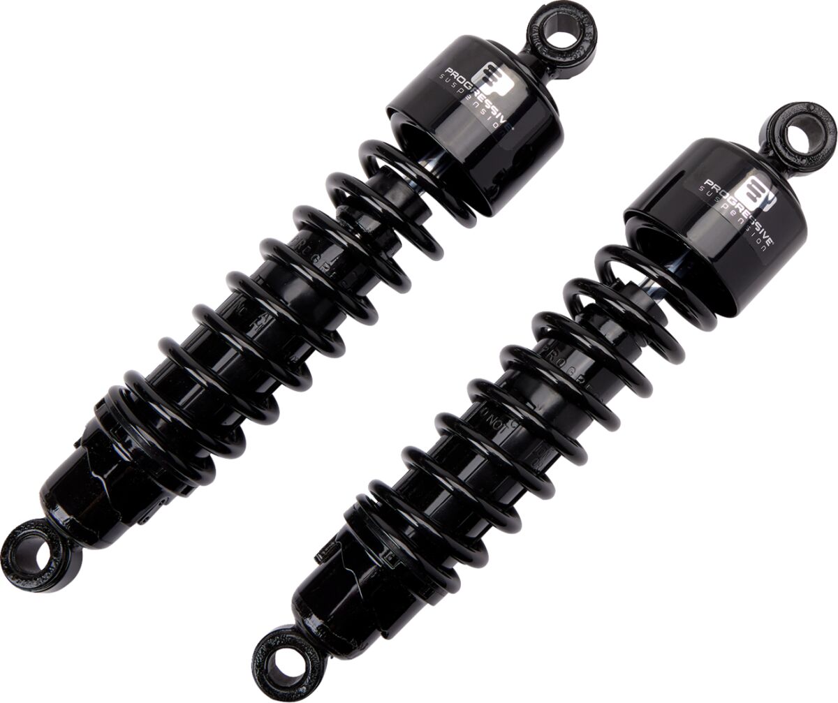 Progressive Suspension 412 Series American Tuned Gas Shocks Black 13" Progressive Suspension Default Title