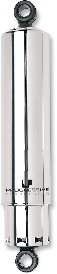 Progressive Suspension 412 Standard Series Rear Shocks With Covers 11", Chrome - 04-22 Sportster Shock Absorbers Progressive Suspension
