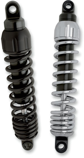 444 Heavy Duty Series Rear Shocks 12", Black - Touring Rear Shocks Progressive Suspension Default Title