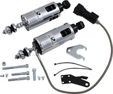 422 Heavy Duty Series Rear Shocks With Remote Adjustable, Chrome - 00-17 Softail Rear Shocks Progressive Suspension Default Title