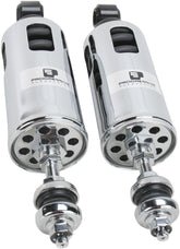 Progressive Suspension 422 Heavy Duty Series Rear Shocks, Chrome - 00-17 Softail Shock Absorbers Progressive Suspension