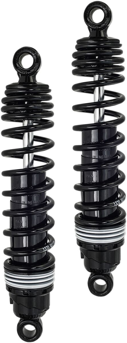 Progressive Suspension 412 Cruise Series Rear Shocks 12", Black - Sportster Shocks Progressive Suspension