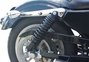 Drag Specialties Shocks Shock Absorbers Ride Height Adjustable Standard Black 13" (330 Mm) Shocks Drag Specialties