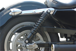 Drag Specialties Shocks Shock Absorbers Ride Height Adjustable Standard Black 13" (330 Mm) Shocks Drag Specialties
