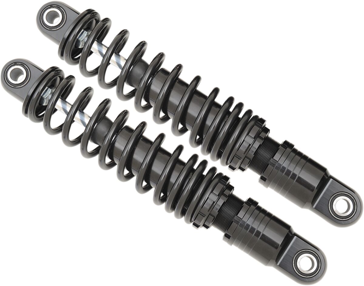 Drag Specialties Shocks Shocks 12 Adj Blk85 22 Flt SHOCKS W/SPRINGS Drag Specialties