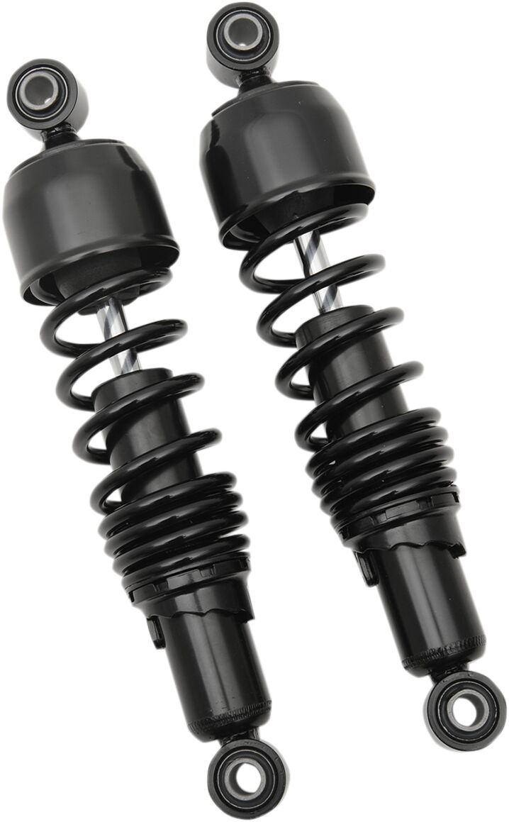Drag Specialties Shocks Shocks 12 Blk 85 22 Flt SHOCKS W/SPRINGS Drag Specialties Shocks