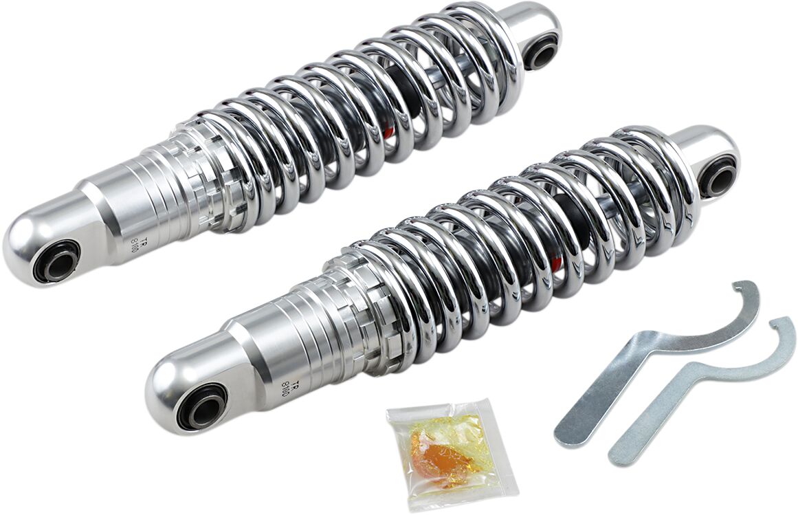 Drag Specialties Shocks Shocks Hd 12 Chr 91 17 Fxd SHOCKS W/SPRINGS Drag Specialties