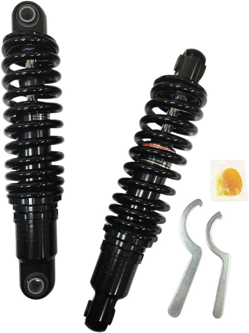 Drag Specialties Shocks Shocks Hd 12 Blk 91 17 Fxd SHOCKS W/SPRINGS Drag Specialties