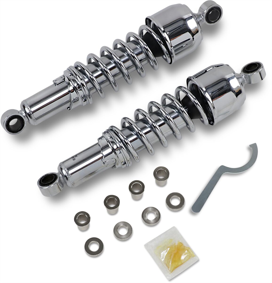 Drag Specialties Shocks Shocks 12.5 Chr Fxr/Xl SHOCKS W/SPRINGS Drag Specialties