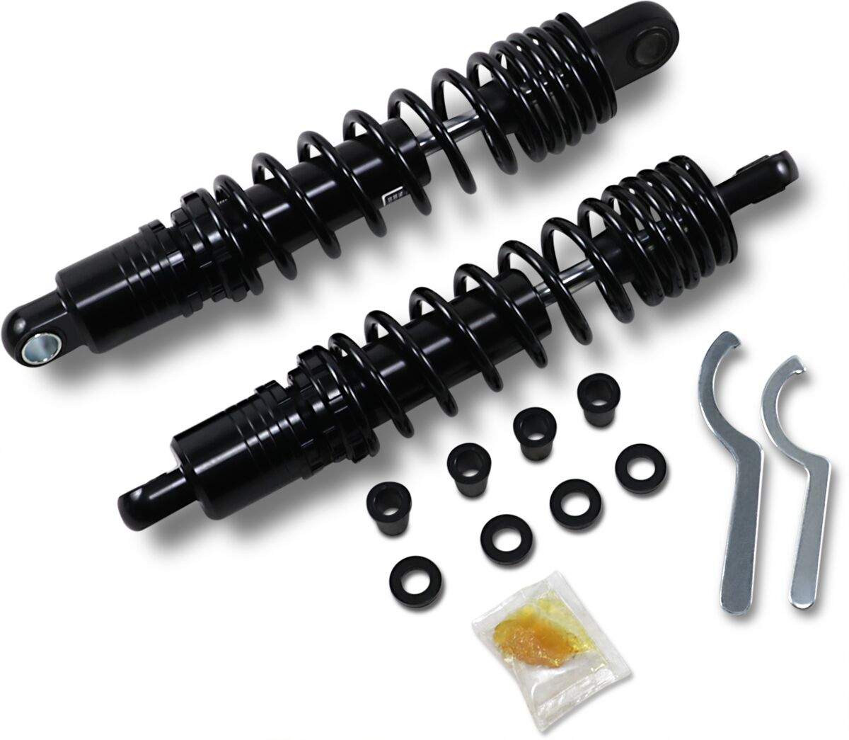 Drag Specialties Shocks Shocks 13.5 Hd Blk Fxr/Xl SHOCKS W/SPRINGS Drag Specialties Shocks