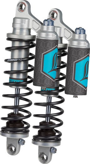 Legend REVO ARC Piggyback - FXR REAR SHOCKS Legend Suspension Clear 13" Heavy-Duty