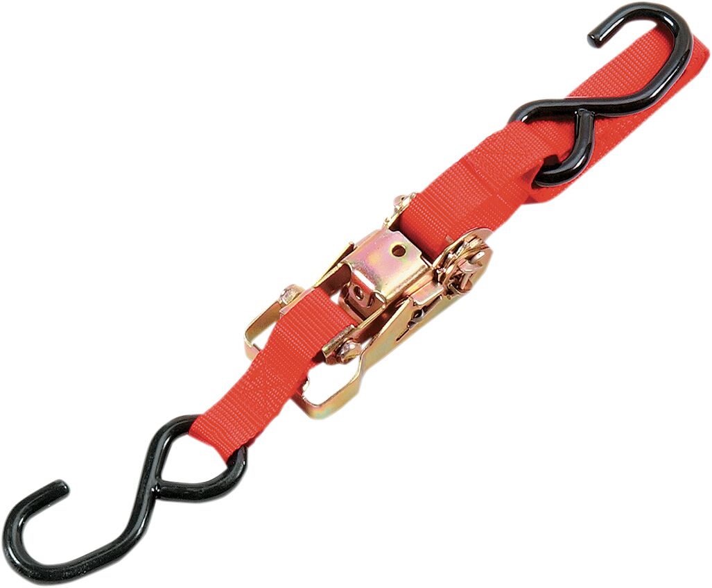 Parts Unlimited T Down Ratchet 1 Red Ea Tie-Down Parts Unlimited