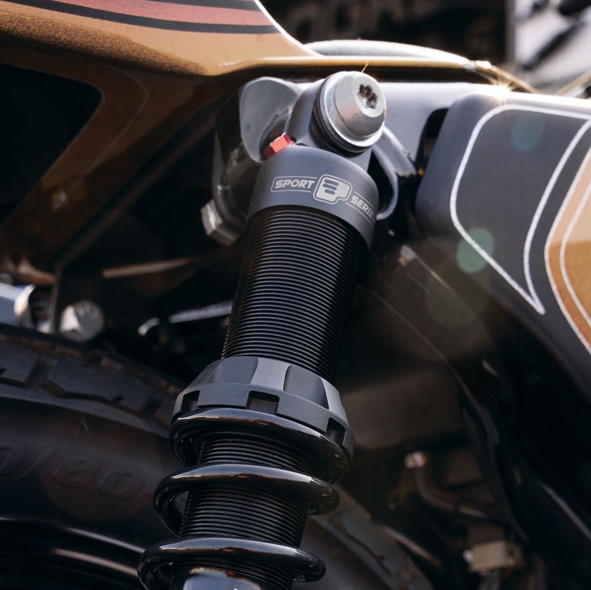 494 Standard Sport Series Rear Shocks 14"- FXR & Sportster Rear Shocks Progressive Suspension