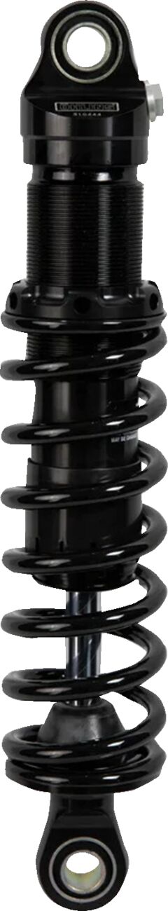 HD 761 Rear Shock Divided Piston 12", Blackline - Dyna Rear Shocks Öhlins