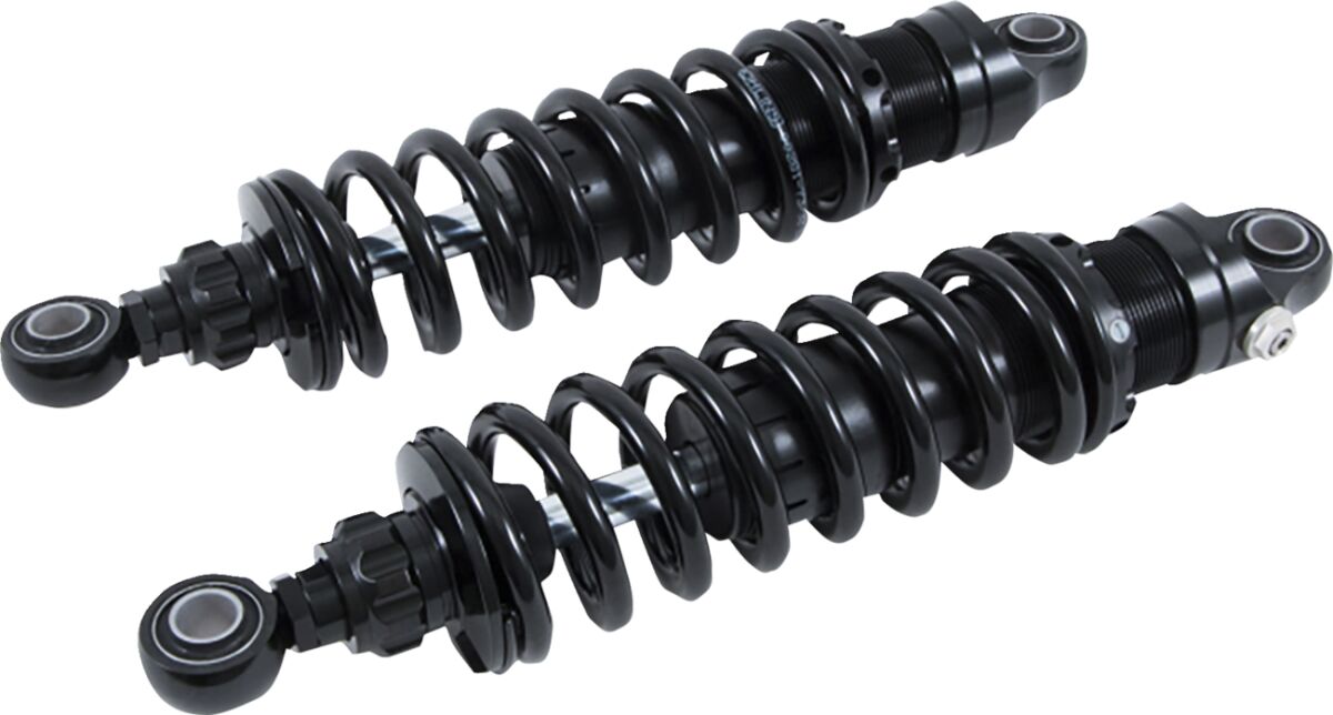 HD 772 Rear Shock Rebound Adj. 13", Blackline - Touring Rear Shocks Öhlins Default Title