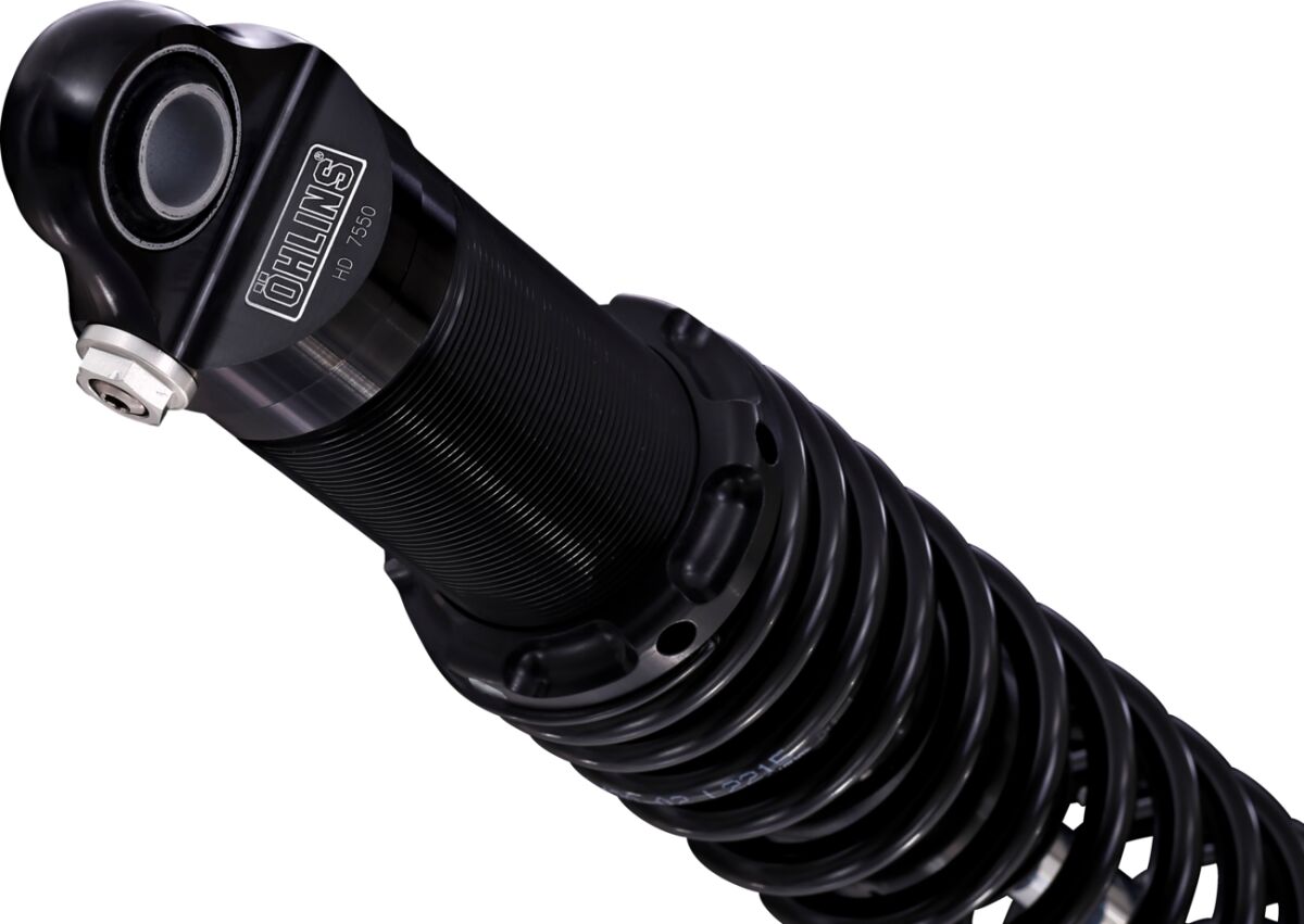 HD 775 Rear Shock Emulsion 12", Blackline - Touring Rear Shocks Öhlins