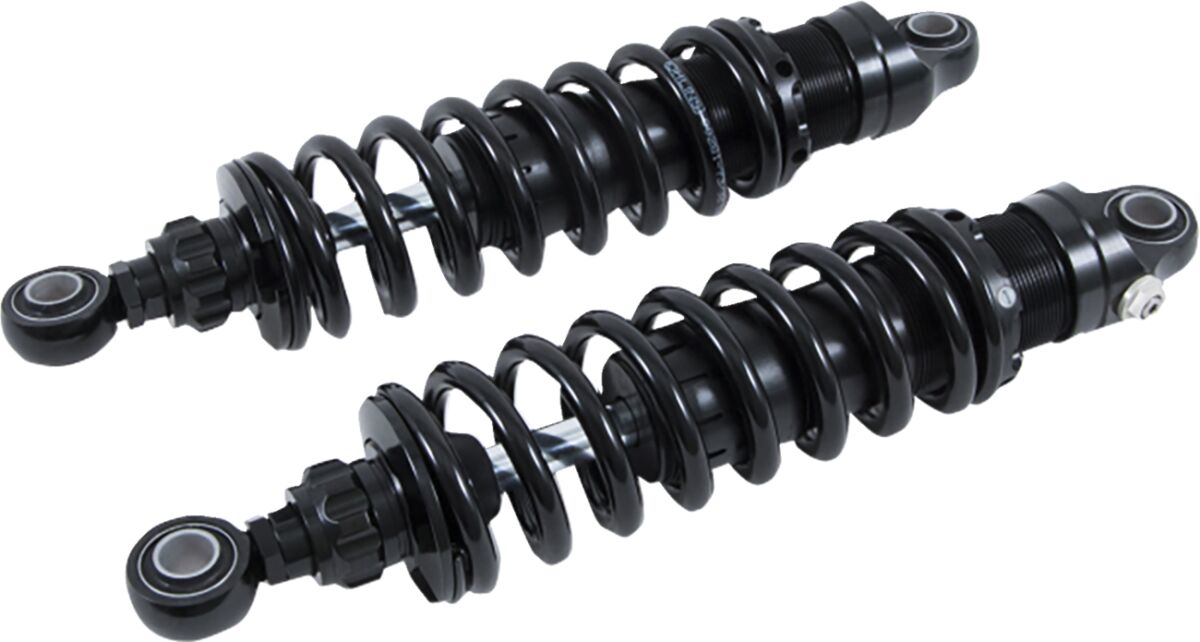 HD 776 Rear Shock Rebound Adj. 12", Blackline - Touring Rear Shocks Öhlins Default Title