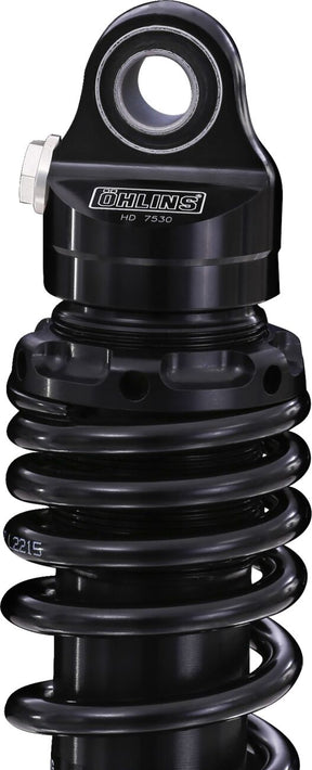 HD 776 Rear Shock Rebound Adj. 12", Blackline - Touring Rear Shocks Öhlins