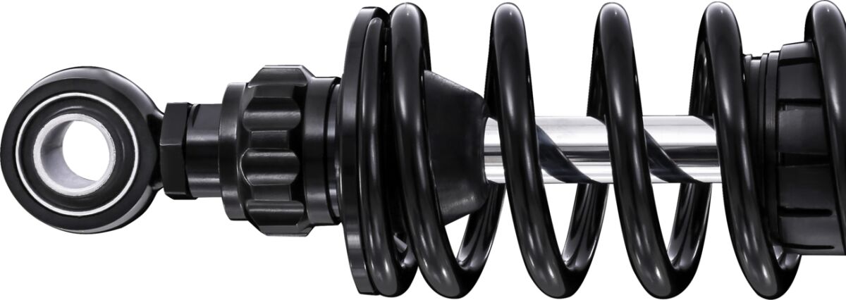 HD 776 Rear Shock Rebound Adj. 12", Blackline - Touring Rear Shocks Öhlins