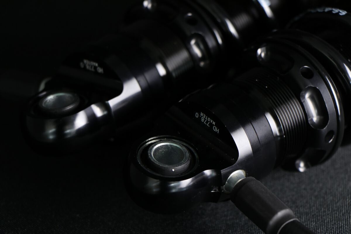 HD 779 Rear Shock Fully Adj. 12", Blackline - Touring Rear Shocks Öhlins
