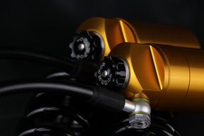 HD 779 Rear Shock Fully Adj. 13", Blackline - Touring Rear Shocks Öhlins
