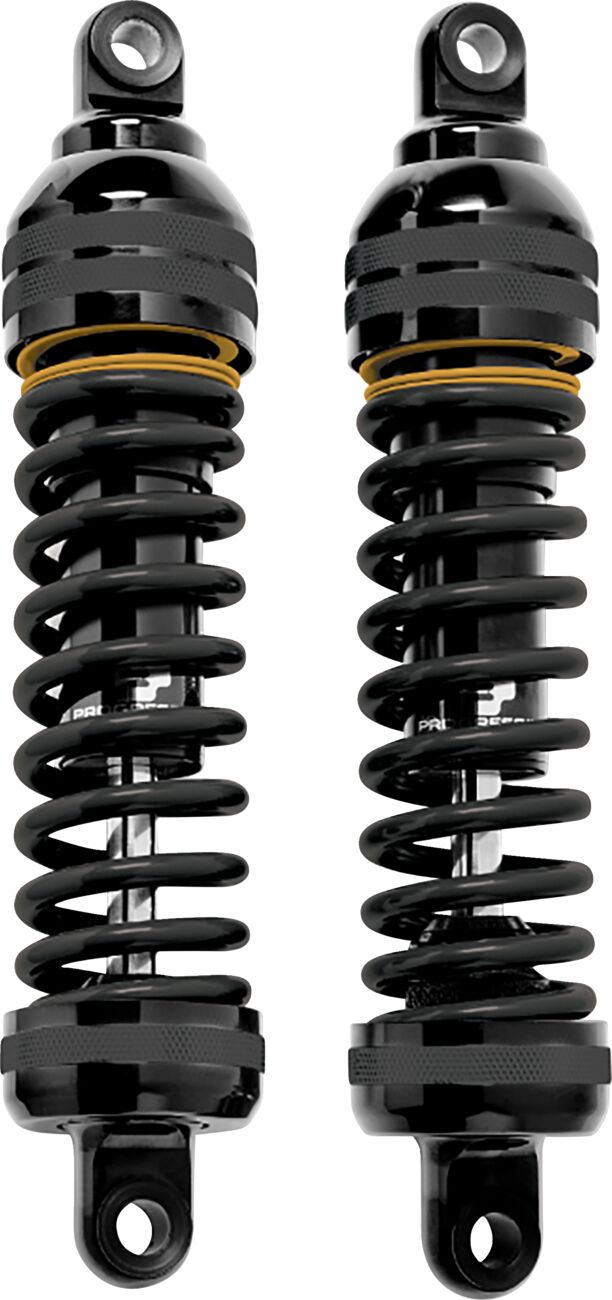 944 Ultra Low Series Rear Shocks 12.5", Black & Gold - Touring Rear Shocks Progressive Suspension Default Title
