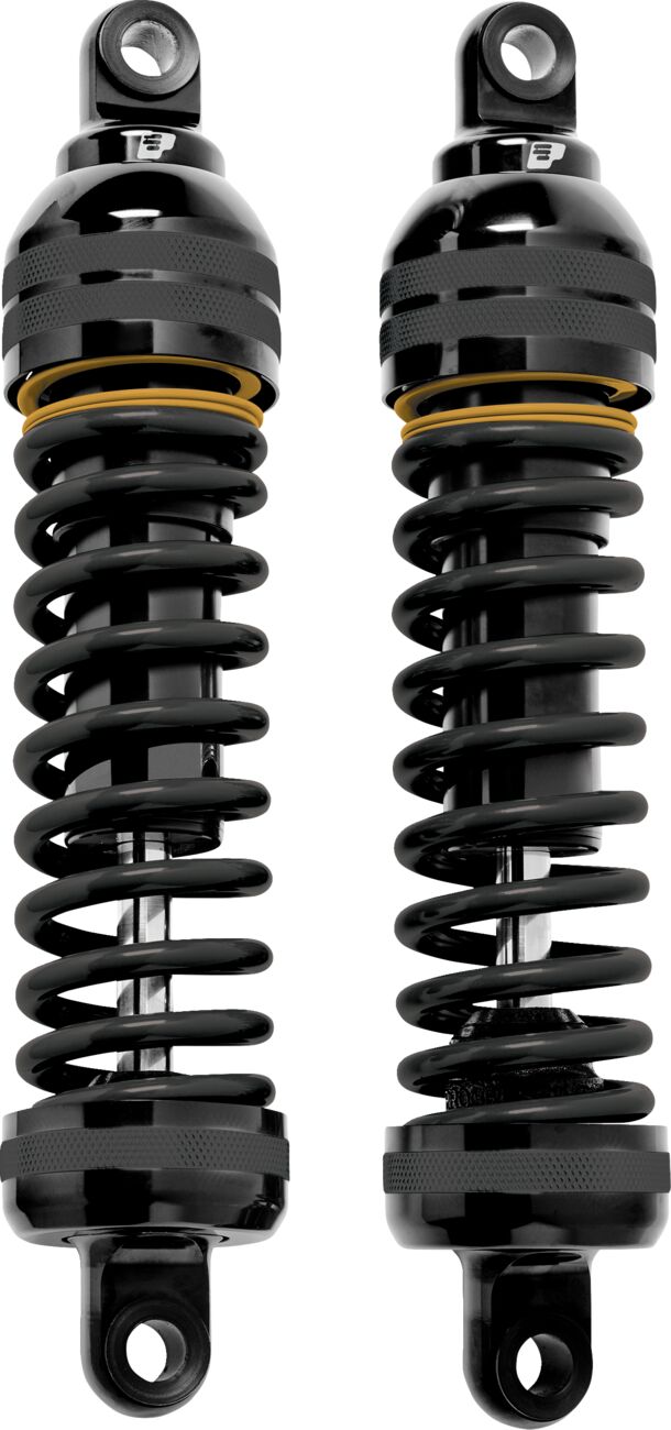 944 Ultra Touring Series Rear Shocks 12", Black & Gold - Touring Rear Shocks Progressive Suspension Default Title