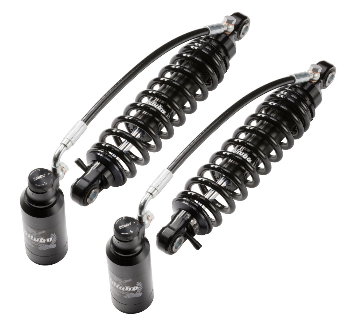 Bitubo S.R.L. Rear Shocks Piggyback 14 Fl Wm SHOCKS W/SPRINGS Bitubo