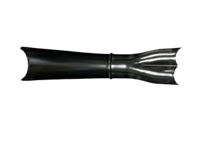Thunderheader 1310B Collector Heat Shield 22″, Black - Fits 1360XB, 1361XB, 1362XB, 1363XB, 1364XB Exhaust Heat Shield Thunderheader