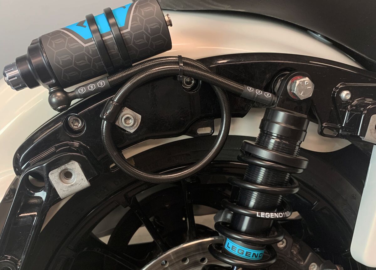 Legend Suspension Legend REVO ARC RR External Mounting Brackets - 09+ Touring Shock Mounting Parts Legend Suspension