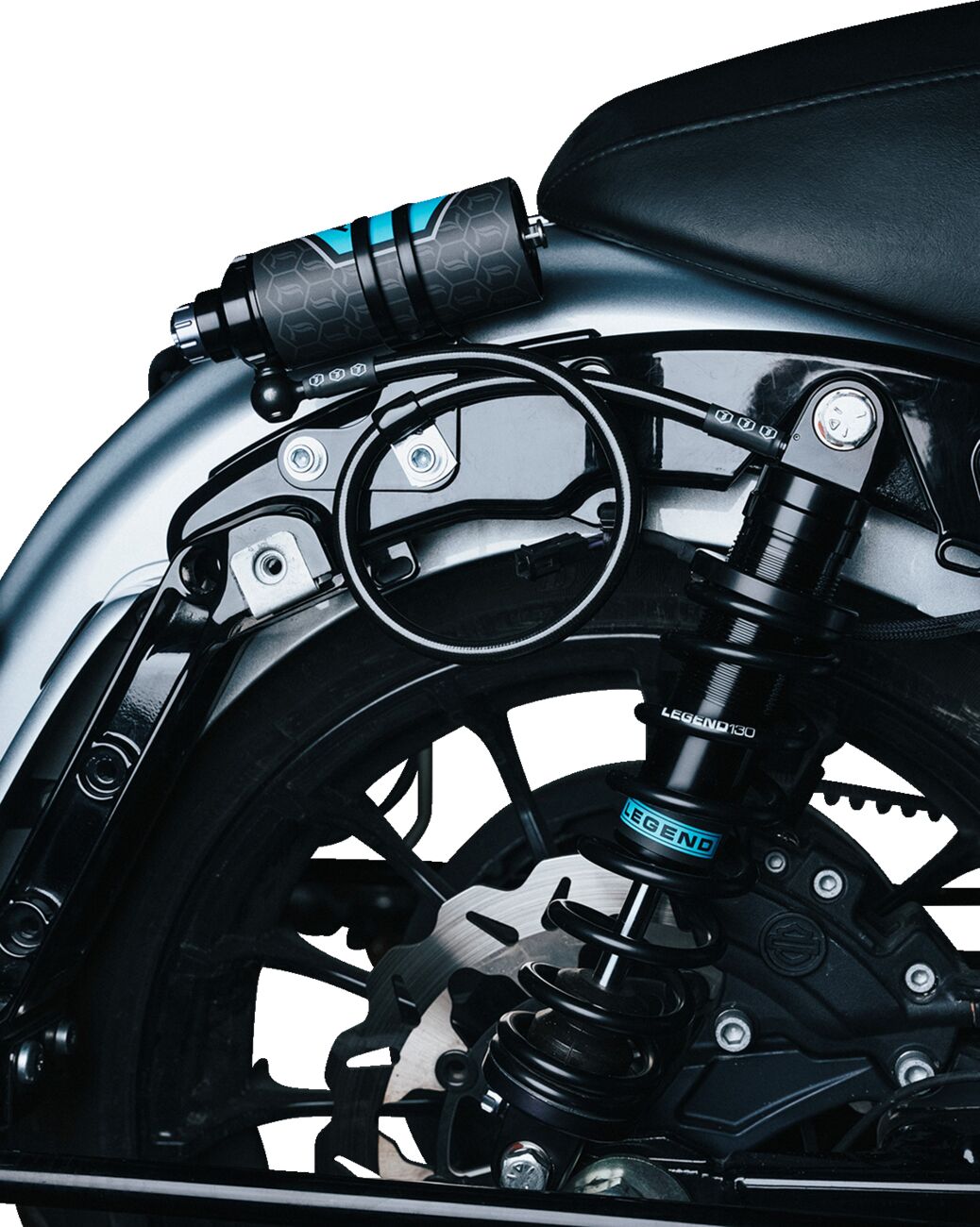 Legend Suspension Legend REVO ARC RR External Mounting Brackets - 09+ Touring Shock Mounting Parts Legend Suspension